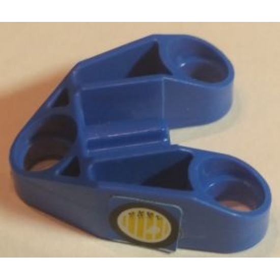 Technic, Connector Pin 3 x 3 with Axle with Headlight Pattern Model Right Side (Sticker) - Set 8238