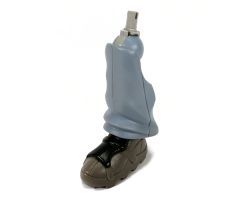 Galidor Limb Leg Nick, Bottom Section with Dark Gray Shoe