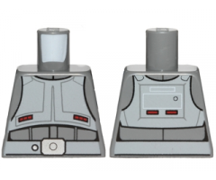 Torso SW Imperial Combat Driver with Light Bluish Gray Vest Belt Pattern