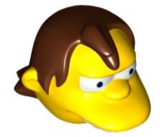 Minifigure, Head, Modified Simpsons Nelson Muntz Pattern