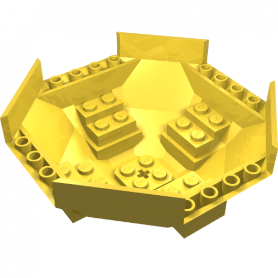 Cockpit 10 x 10 x 4 Octagonal with Axle Hole