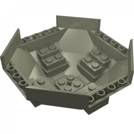 Cockpit 10 x 10 x 4 Octagonal with Axle Hole