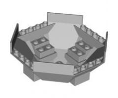 Cockpit 10 x 10 x 4 Octagonal with Axle Hole