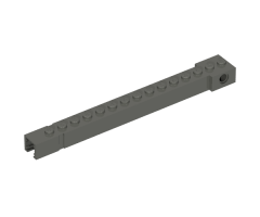 Crane Arm Outside, Wide with End Notch