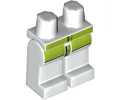 Hips and Legs with Lime Shirt Pattern