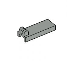 Hinge Tile 1 x 2 1/2 with 2 Fingers on Top