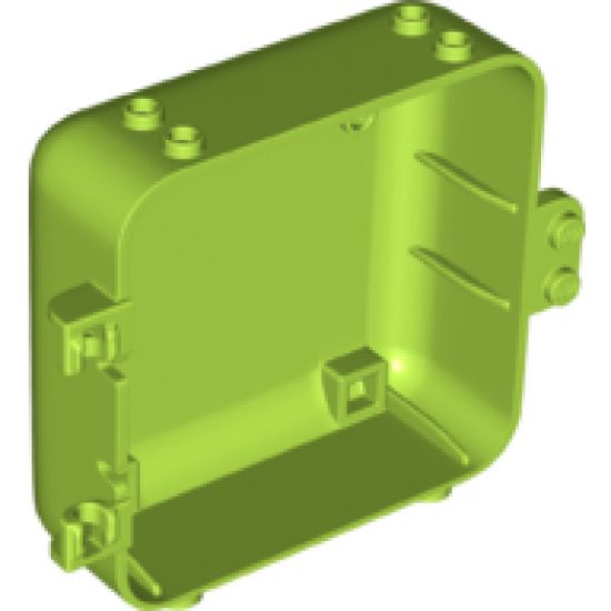 Container Box 3 x 8 x 6 2/3 Half Back