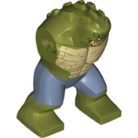 Body Giant, Killer Croc with Sand Blue Pants Pattern