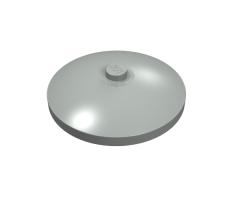 Dish 4 x 4 Inverted (Radar) with Solid Stud