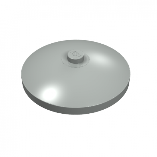 Dish 4 x 4 Inverted (Radar) with Solid Stud