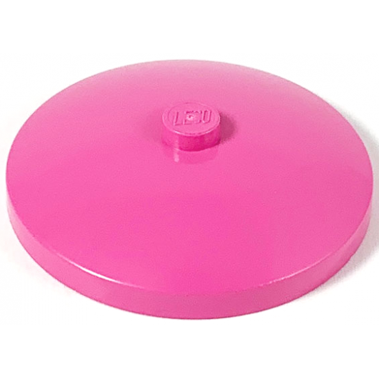 Dish 4 x 4 Inverted (Radar) with Solid Stud