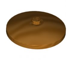 Dish 4 x 4 Inverted (Radar) with Solid Stud