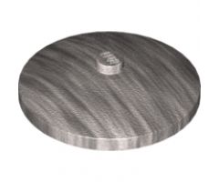 Dish 4 x 4 Inverted (Radar) with Solid Stud