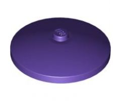 Dish 4 x 4 Inverted (Radar) with Solid Stud