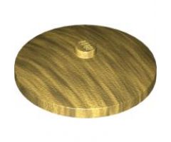 Dish 4 x 4 Inverted (Radar) with Solid Stud
