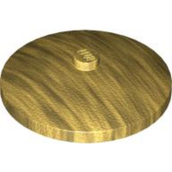 Dish 4 x 4 Inverted (Radar) with Solid Stud