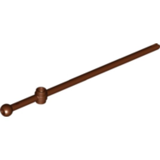 Bar 12L with Open Stud, Tow Ball, and Slit (Boat Mast)
