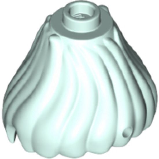 Minifigure, Hair Trolls with Tapered Top with Stud