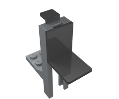 Vehicle Forklift 2 x 2 Plate and Black Fork
