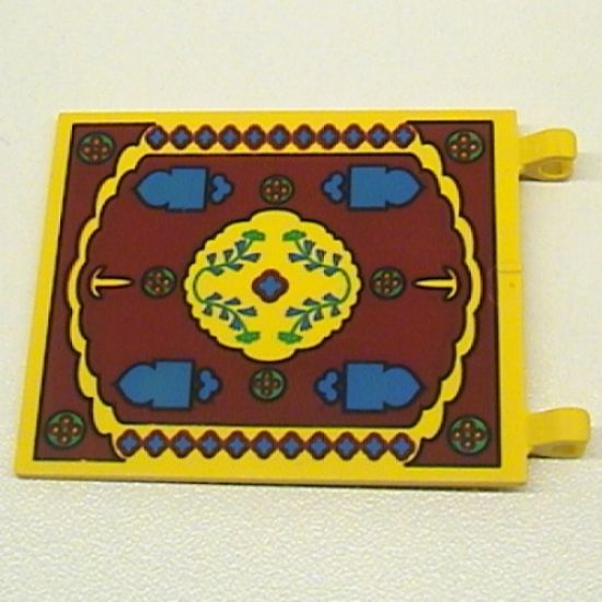 Flag 6 x 4 with Oriental Rug Pattern