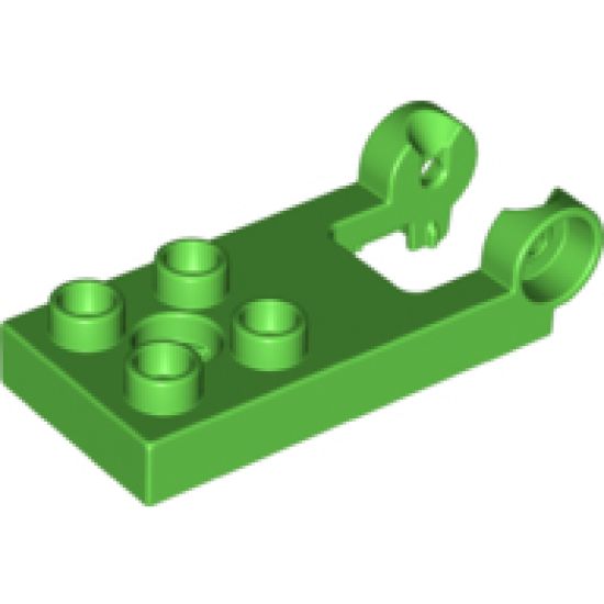 Duplo, Plate 2 x 3 with 4 Studs and Hinge