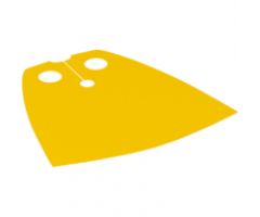 Minifigure, Body Wear Cape Cloth, Standard - Shiny Spongy Stretchable Fabric