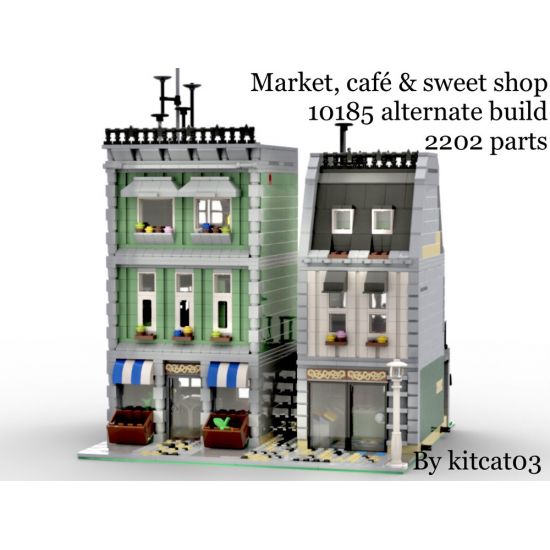 Market, Cafe & Sweet shop