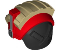 Minifigure, Headgear Helmet SW Weazel Pattern