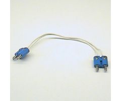 Electric, Wire 12V / 4.5V with two Blue 2-prong connectors, 11 Studs Long
