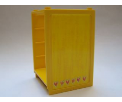 Scala Dresser without Top with Hearts Pattern (Sticker) - Set 3142