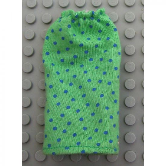 Scala, Figure Accessory Clothes Female Skirt Long with Blue Dots Pattern