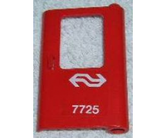 Door 1 x 4 x 5 Train Right with Dutch NS '7725' Pattern (Sticker) - Set 7725