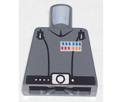 Torso SW Imperial Officer 2 (Grand Moff) Pattern