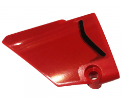 Technic, Panel Fairing #13 Large Short Smooth, Side A with Black Air Intake Pattern (Sticker) - Set 42107