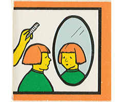 Duplo, Tile 2 x 2 x 1 with Town Mosaic Picture 12 Pattern (Set 9221)