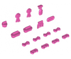 Friends Accessories, Animal Show and Grooming Supplies, 16 in Bag (Multipack)