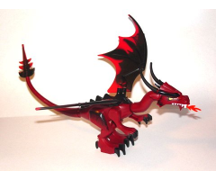 Animal, Air Dragon, Fantasy Era, Dark Red Head