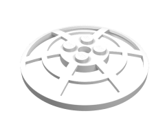 Dish 6 x 6 Inverted (Radar) Webbed - Type 1 (underside attachable at any position)