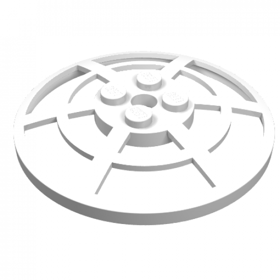 Dish 6 x 6 Inverted (Radar) Webbed - Type 1 (underside attachable at any position)