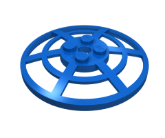Dish 6 x 6 Inverted (Radar) Webbed - Type 1 (underside attachable at any position)