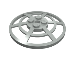 Dish 6 x 6 Inverted (Radar) Webbed - Type 1 (underside attachable at any position)
