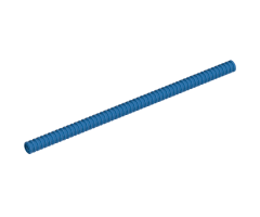 Hose, Ribbed 7mm D. 18L
