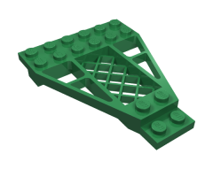 Wedge, Plate 8 x 6 x 2/3 with Grille