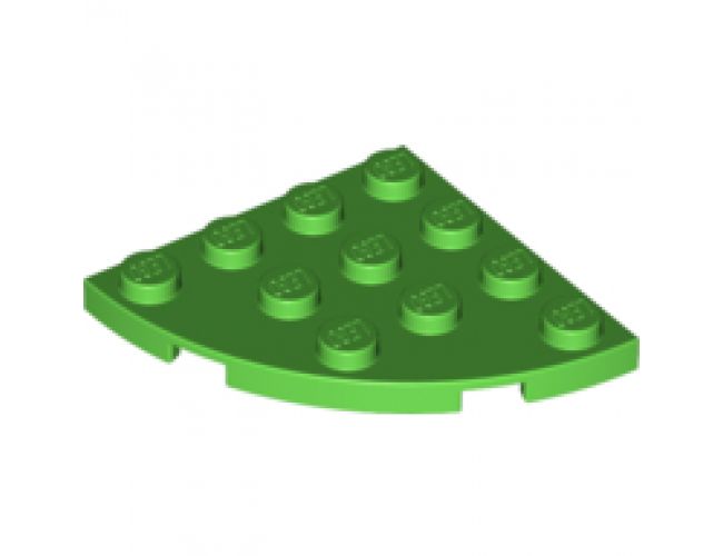 Plate, Round Corner 4 x 4