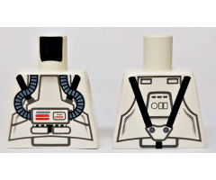 Torso SW Clone Pilot Pattern, Printed Back