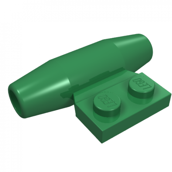 Aircraft Engine Smooth Small, 1 x 2 Side Plate with Axle Holders