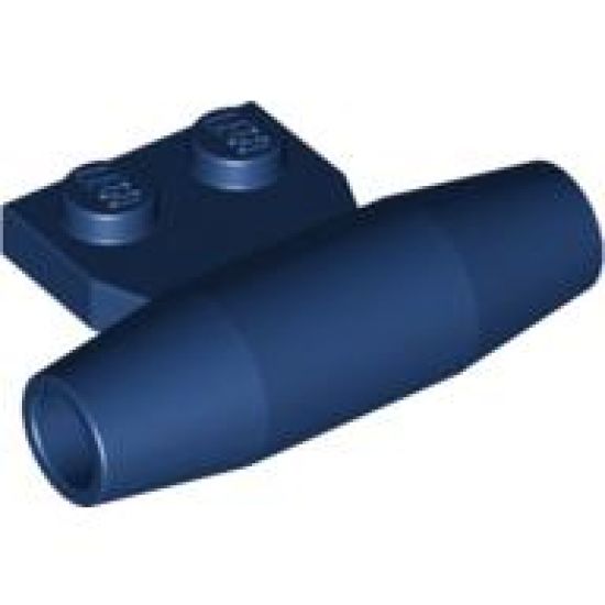 Aircraft Engine Smooth Small, 1 x 2 Side Plate with Axle Holders