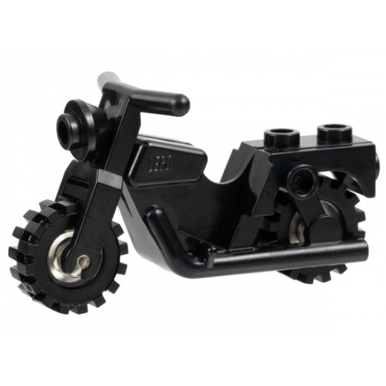 Riding Cycle Motorcycle Town with Trans-Clear Wheels