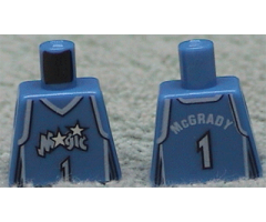 Torso NBA Orlando Magic #1 (Blue Jersey) Pattern