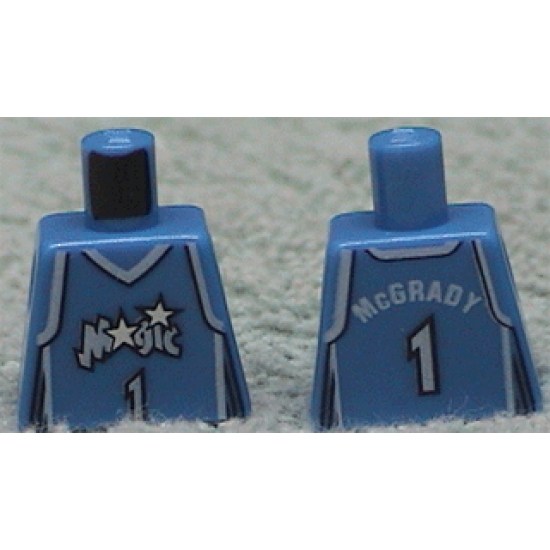 Torso NBA Orlando Magic #1 (Blue Jersey) Pattern